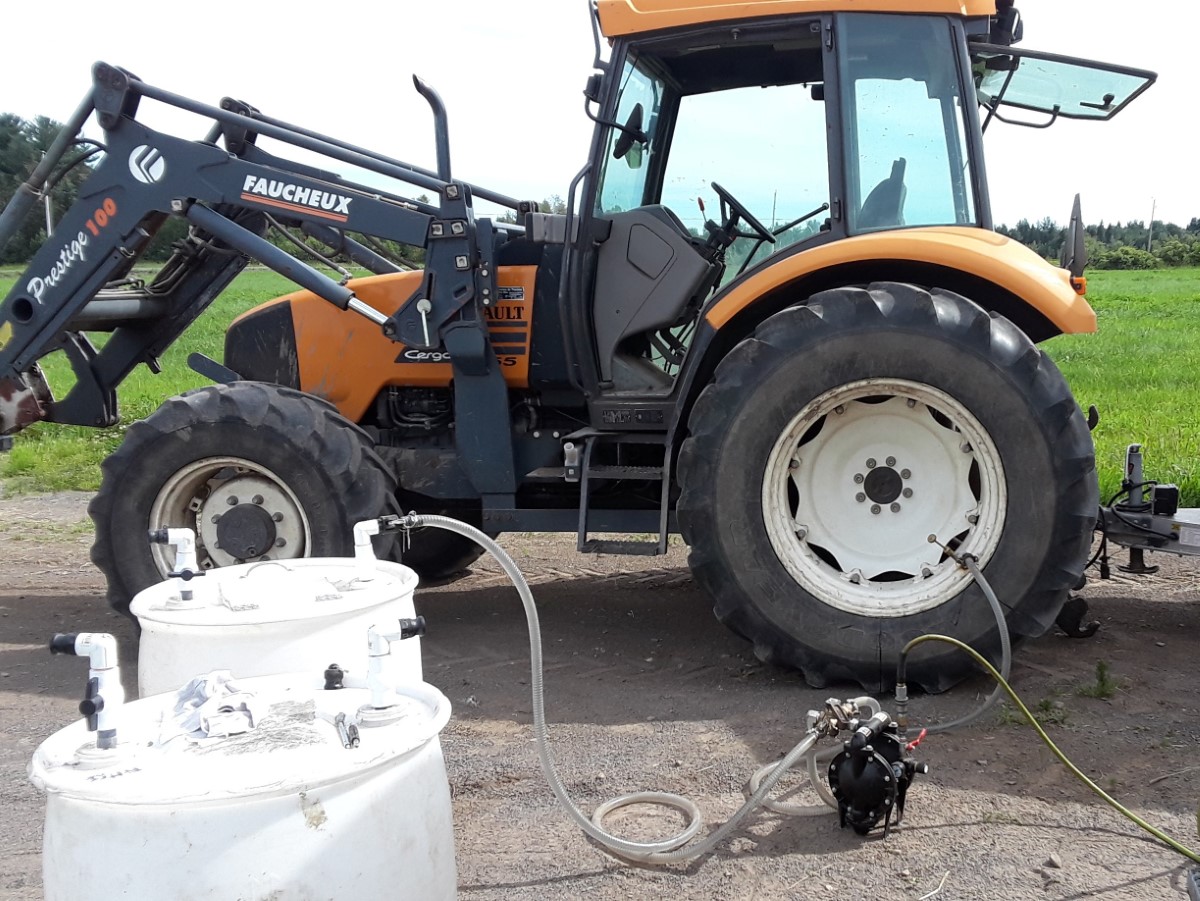 pose pneu agricoles